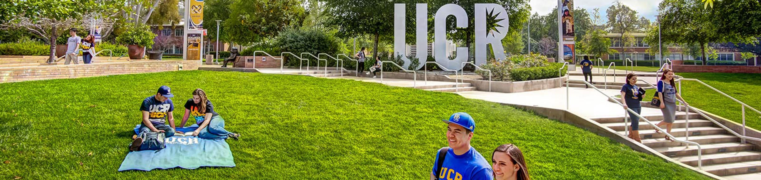 UCR sign and lawn (c) UCR