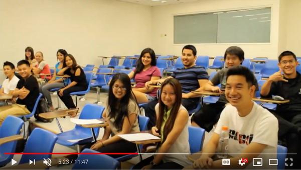 collaboratory students in a classroom (c) UCR